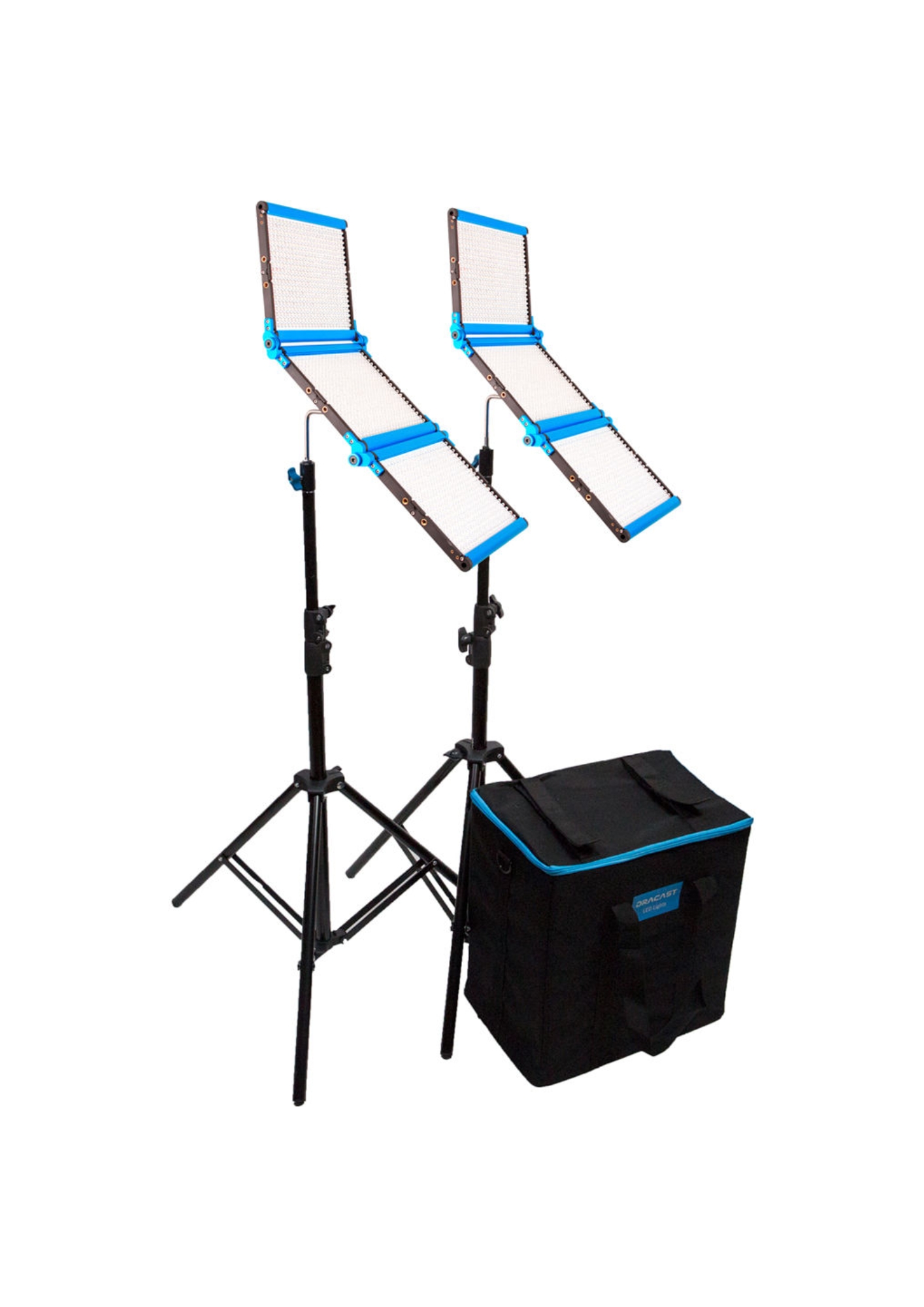 Dracast LED1500 Silver Series Foldable Bi-Color LED Light